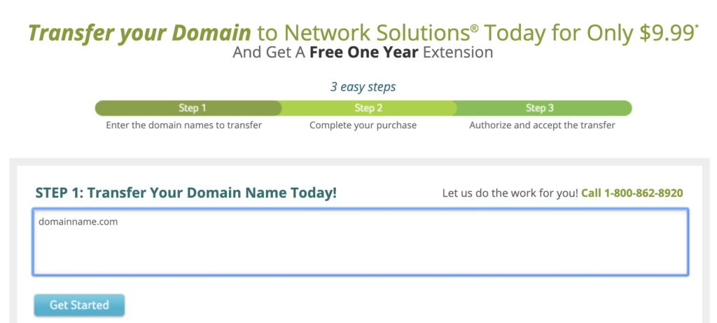 Your domain name: NS